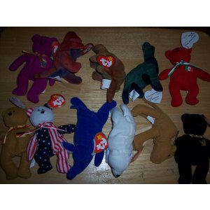 Ty McDonalds Teenie Beanie Baby Superstar 2000 set of 11